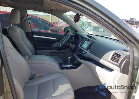 2016 Toyota Highlander Xle V6 from USA, damaged, VIN 5TDJKRFH6GS263522